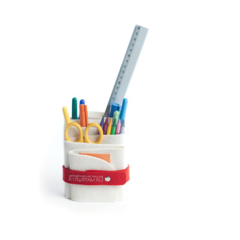 органайзер настольный для ручек и карандашей, пенал с логотипом
