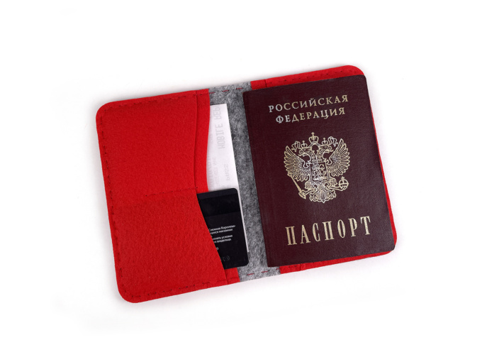 фетровые паспортницы с логотипом, подарки из войлока на новый год на заказ, поставщики сувениров с логотипом на заказ