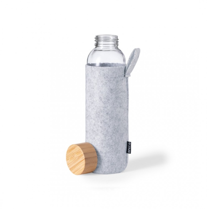 бутылка в футляре из фетра, нестандартная сувенирная продукция, креативные фетровые товары оптом