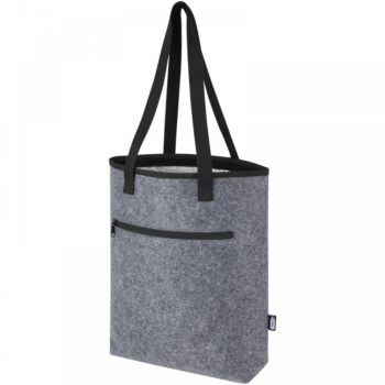 сумка-холодильник из серого фетра, подарки и сувениры ручной работы на заказ оптом, уникальные подарки из войлока оптом