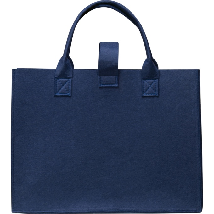 сумка из синего фетра, подарки для клиентов с логотипом на заказ, сувенирный оптовый магазин